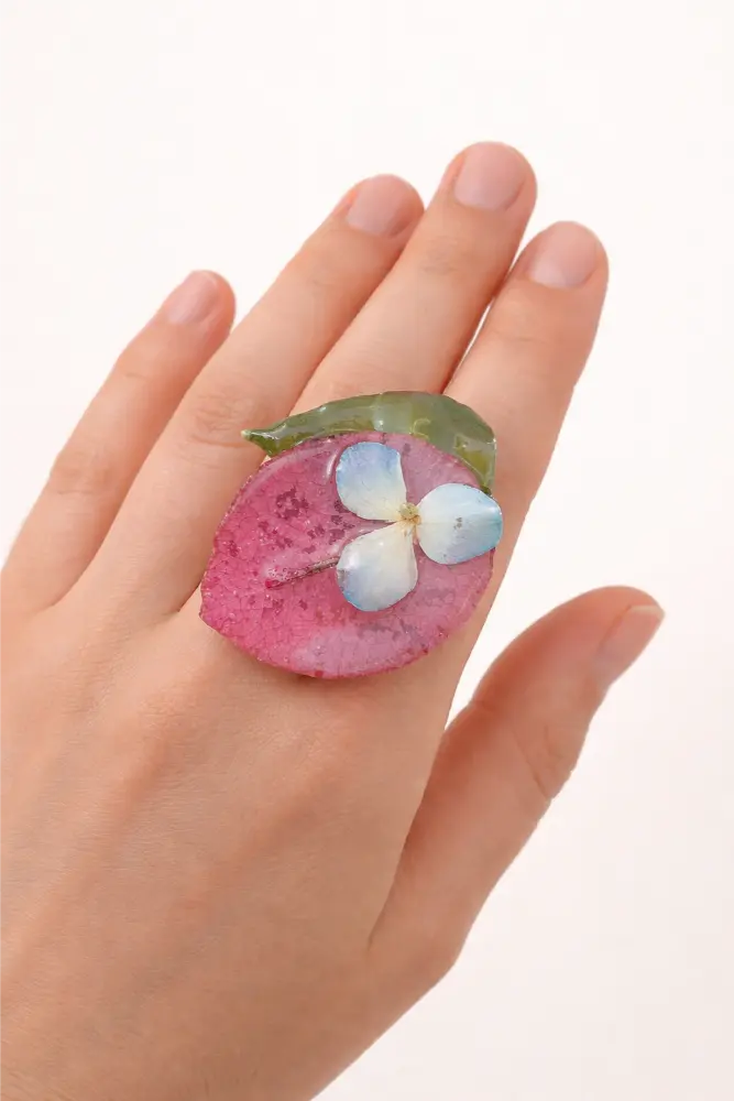 Floral Petal Ring - Mangata Studio