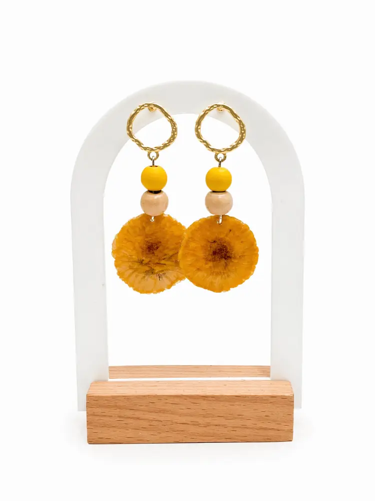 Wild Flower earrings – Mångata Studio