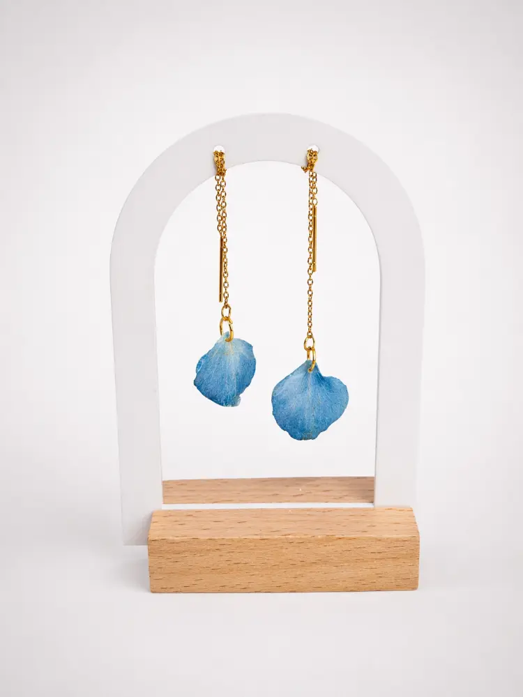 Hydrangea Petals earrings – Mångata Studio