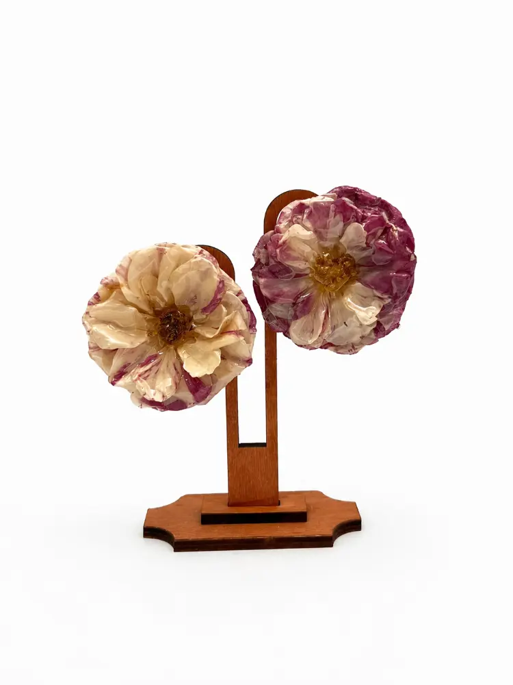 Rose earrings – Mångata Studio