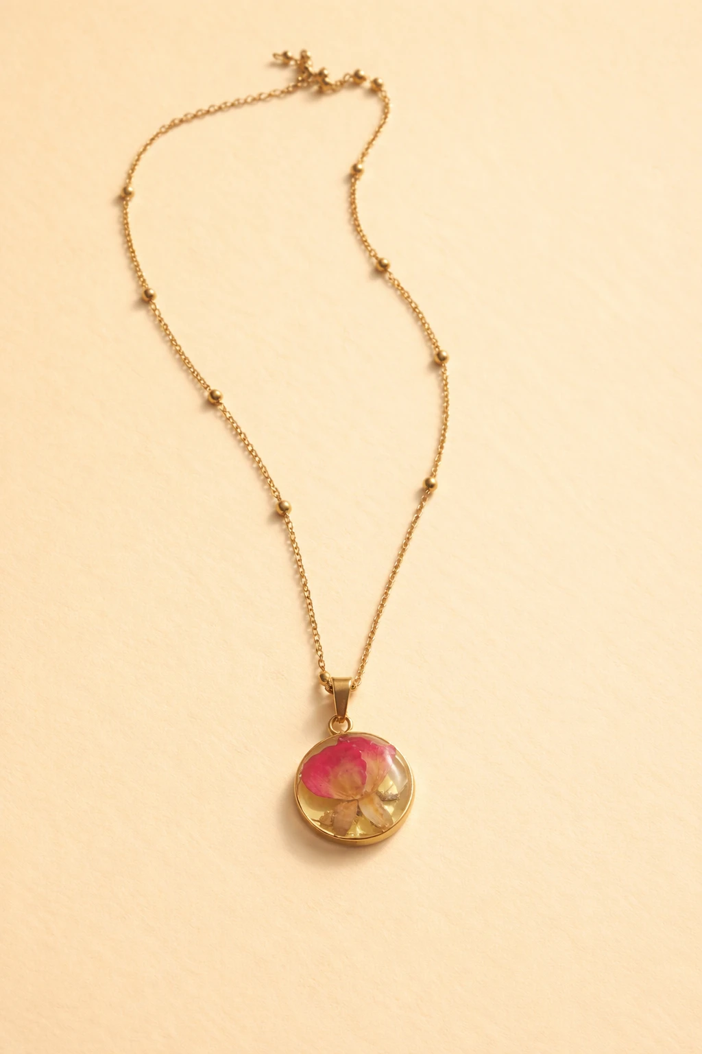 Orange Rockrose Pendant – Mångata Studio